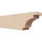 Ekena Millwork 4in. W x 6in. H x 20in. L Mediterranean Woodgrain TimberThane Rafter Tail, Primed Tan RFTUR04X06X20MEDRCPR - alternate 1